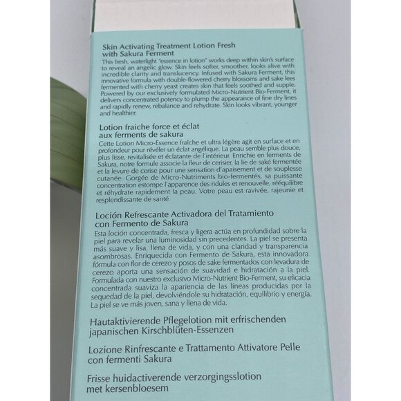 Estée Lauder Micro Essence Treatment Lotion Fresh With Sakura Ferment 6.7 oz - Picture 8 of 8